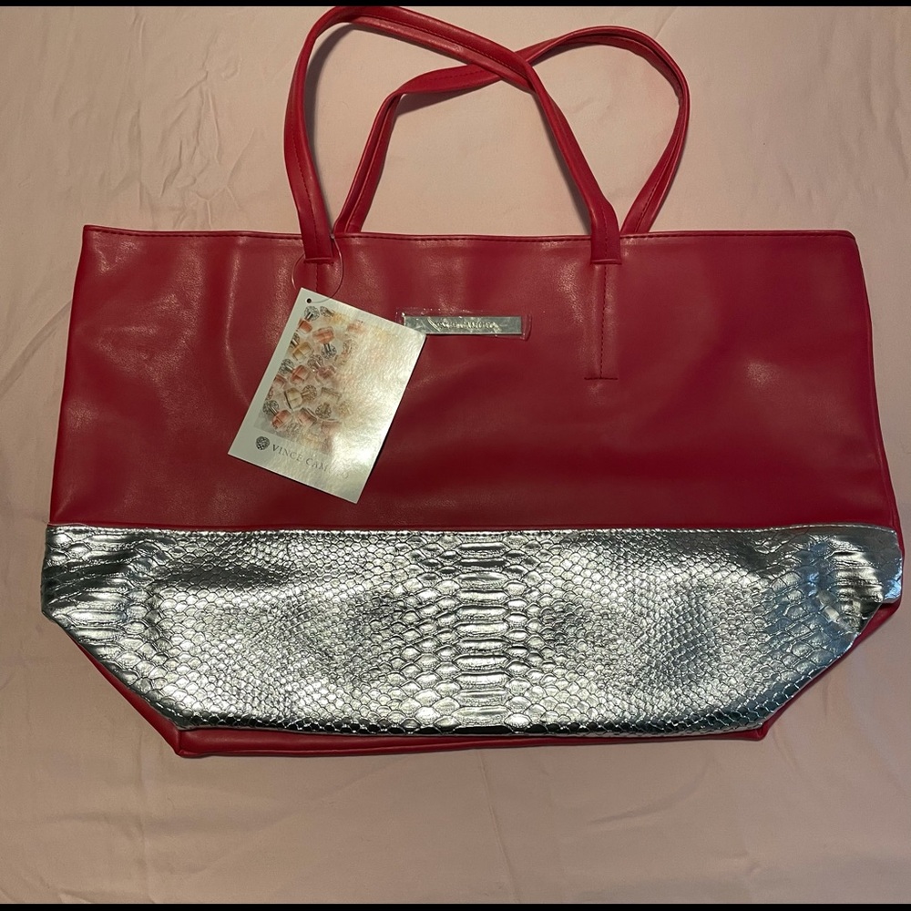 Vince Camuto Tote- Faux Leather NEW!
